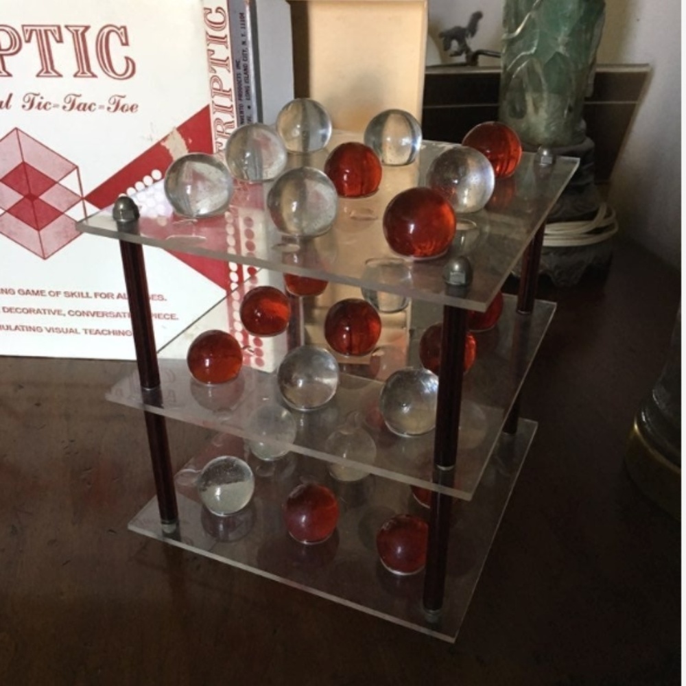 Extremely Rare Invento Triptic Tiktactoe